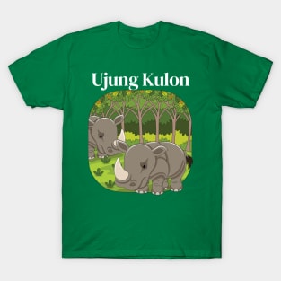 Ujung Kulon National Park (Indonesia Travel) T-Shirt